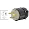 Ac Works Locking Plug, L7-20P, 20 A, 277V AC, Black ASL720P-BK - alternate 4